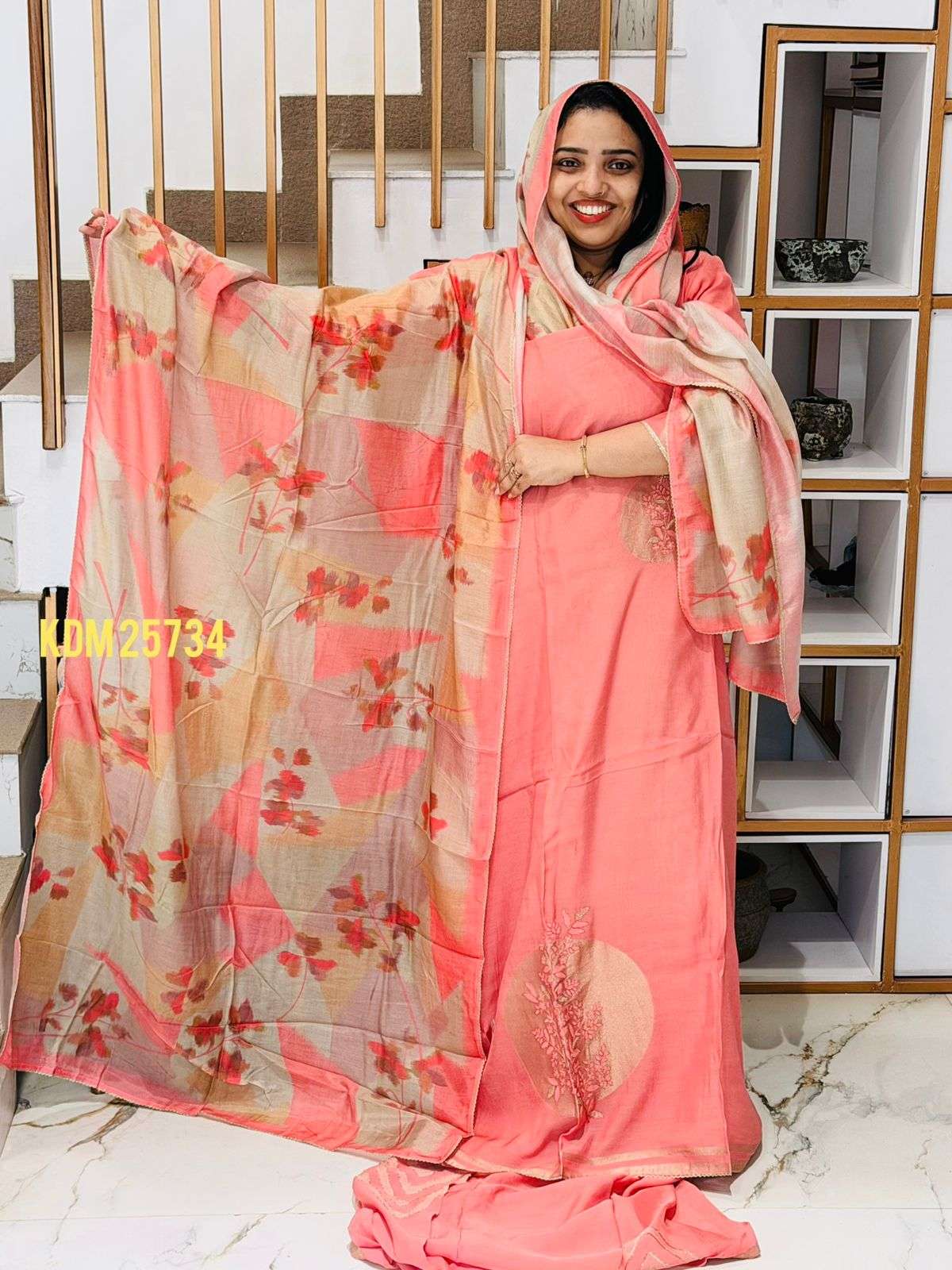 Unstitched Churidar