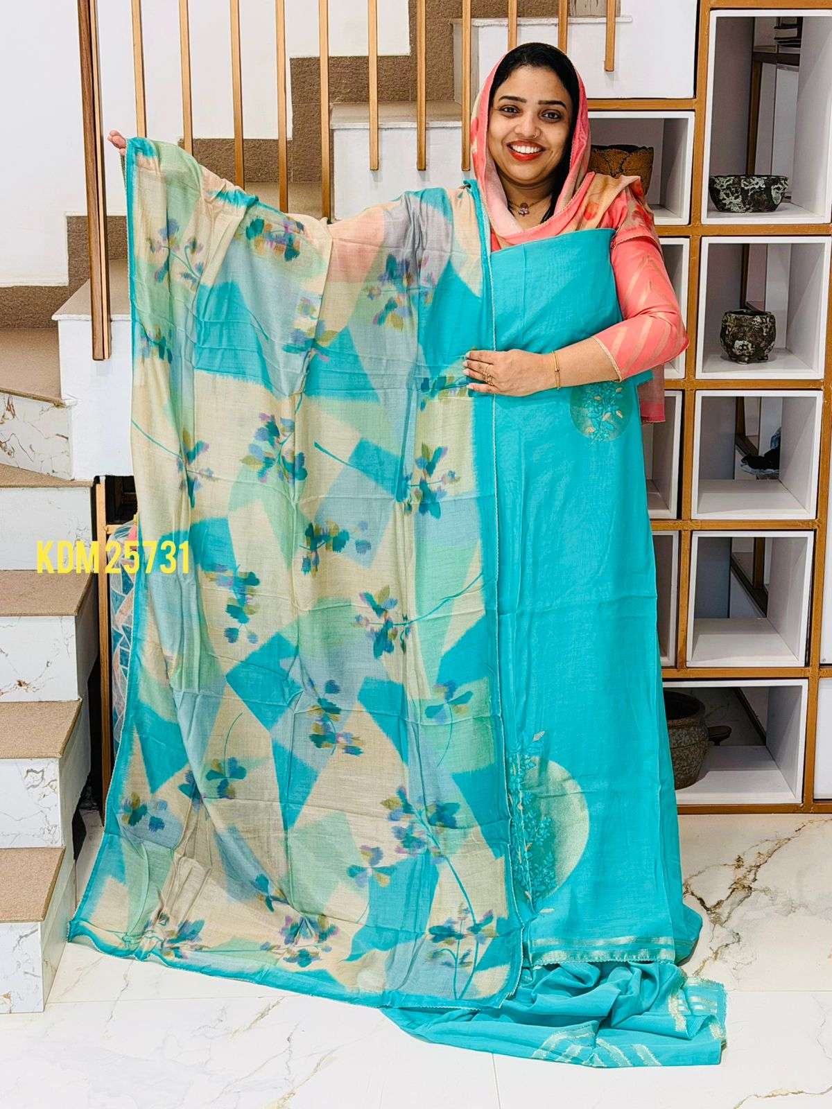 Unstitched Churidar - Image 2